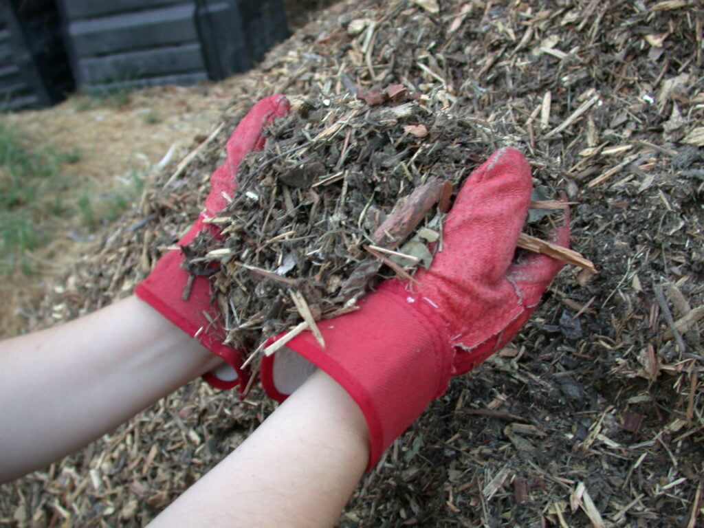 mulch helps with preparing your garden for winter