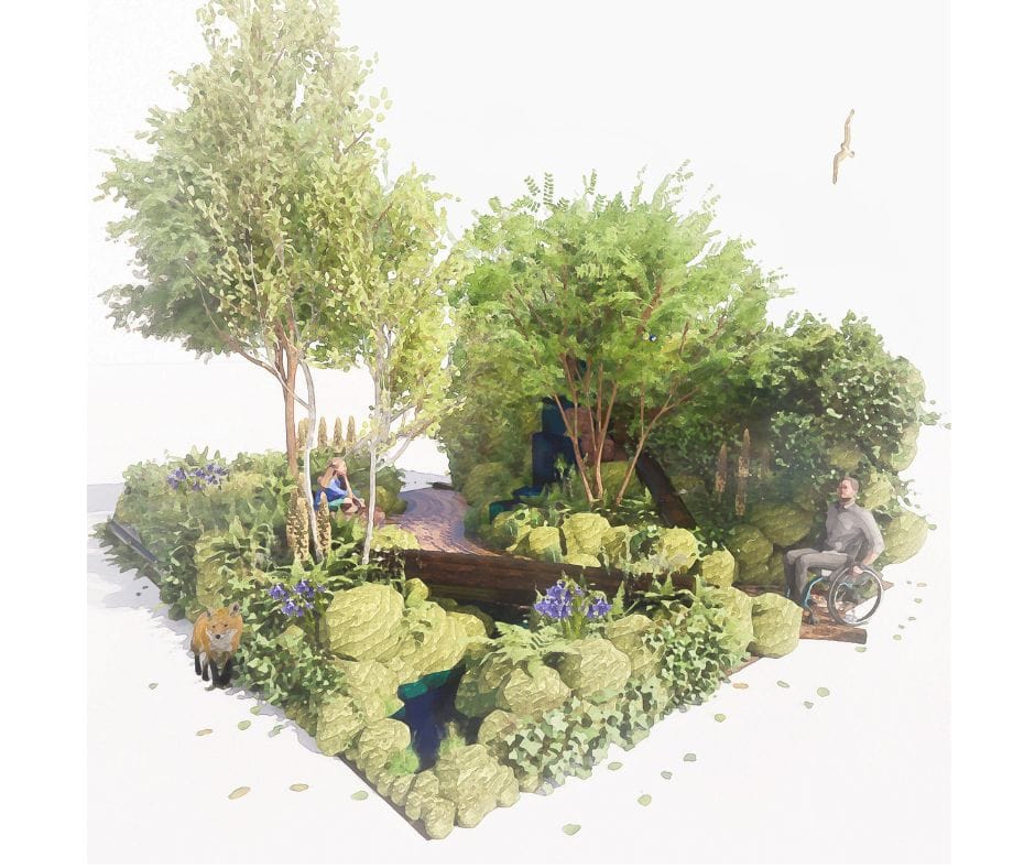 zoe claymore's chelsea flower show 2025 garden